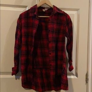 Plaid long sleeve